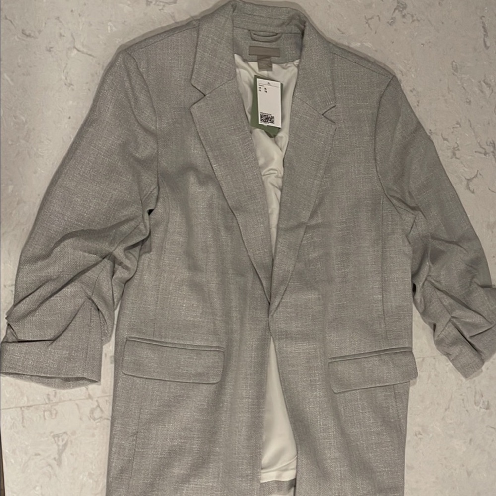 H&M grey blazer